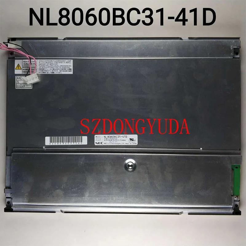

Оригинальная панель ЖК-экрана A + 12,1 дюйма 800*600 Φ NL8060BC31-41E