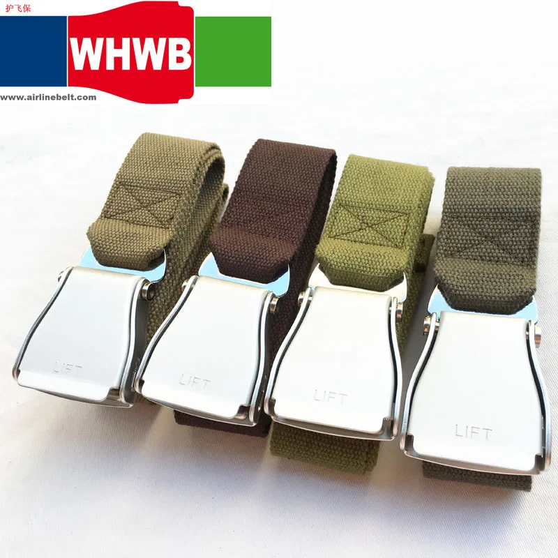 Лидер продаж металлическая пряжка для ремня безопасности самолета брезентовый