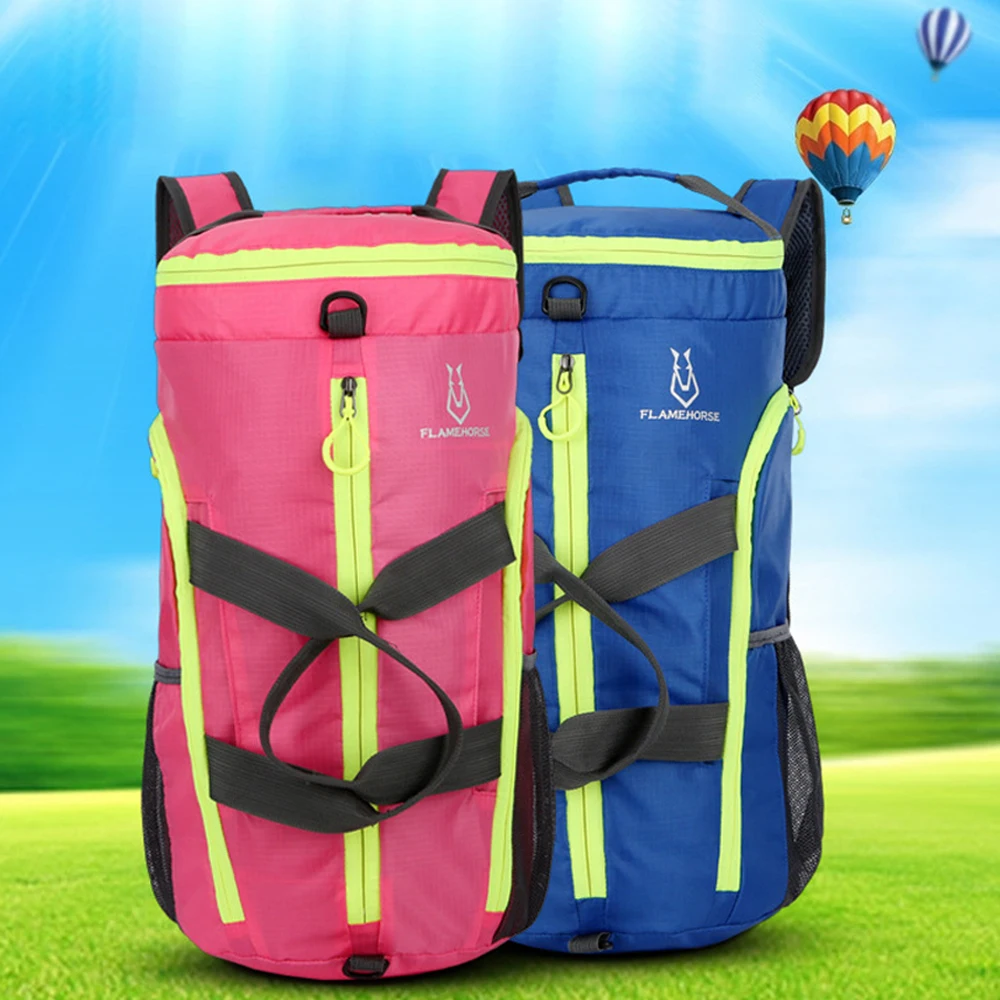 2019 сумка для фитнеса полиэстер спортивная мужчин и женщин розовый с Compart ts