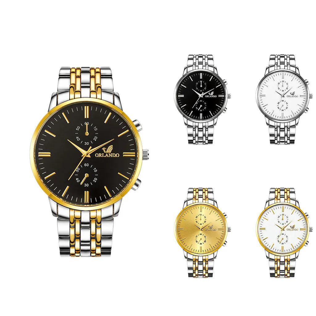 Relogio feminino Montre часы мужские Vogue Стиль из нержавеющей стали Циферблат модные для