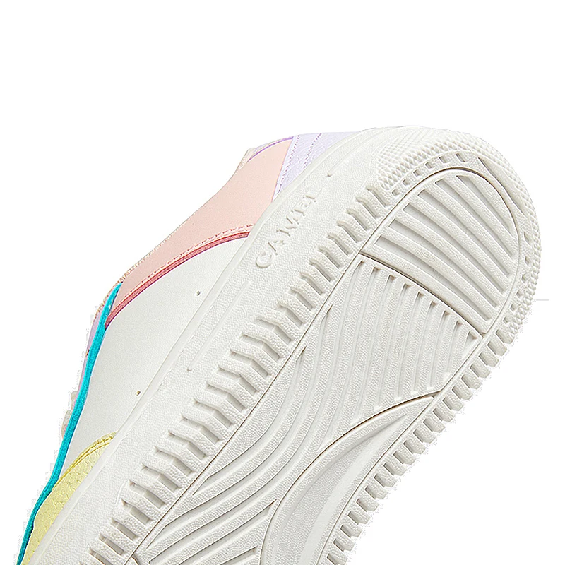 CAMEL Skateboarding Shoes Women's Sneakers Fall New Non-slip Wear-resisting Breathable Sports Casual Shoes Hit Color Flat Shoes