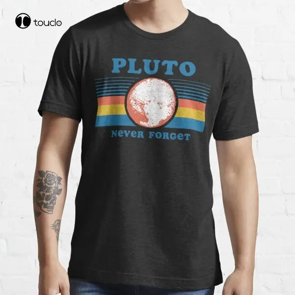 

Pluto Never Forget T-Shirt Custom Aldult Teen Unisex Digital Printing Tee Shirt Fashion Funny New Xs-5Xl
