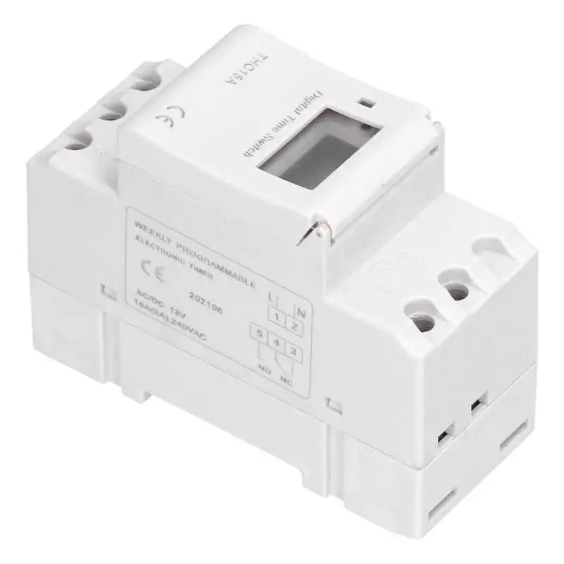 Цифровой таймер с дисплеем в режиме реального времени 12 В постоянного тока