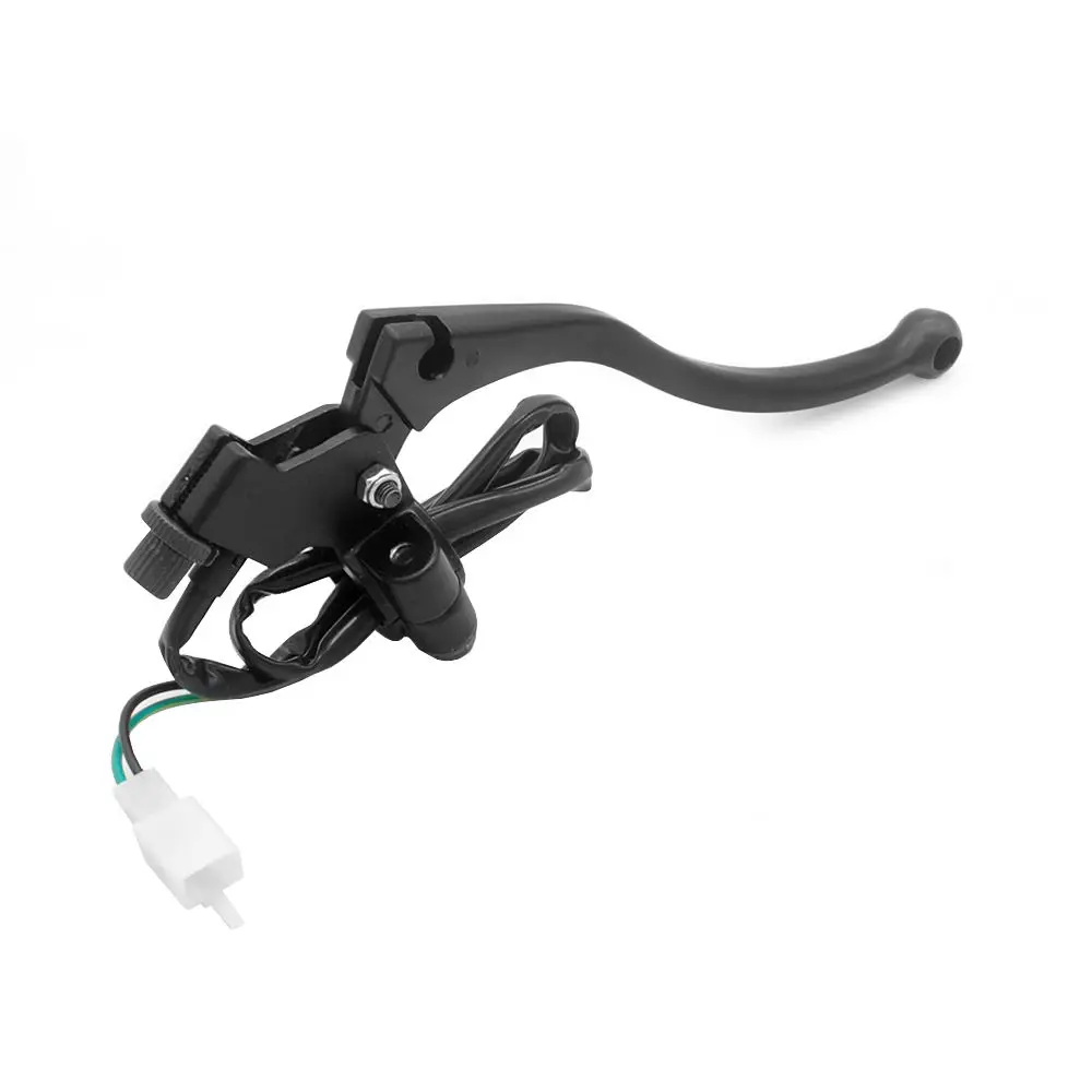 

22mm Right Black Aluminum Handlebar Motorcycle Master Hand Brake Cable Clutch Lever