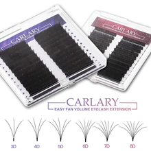 Muselash Easy Fan Lashes Individual Eyelashes Extension Fast Fanning Label Lashes Easy Fan Volume Me