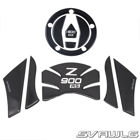 Наклейки SVAWLG Carbon Tank Pad защита колен эмблемы винтажные Переводные картинки для