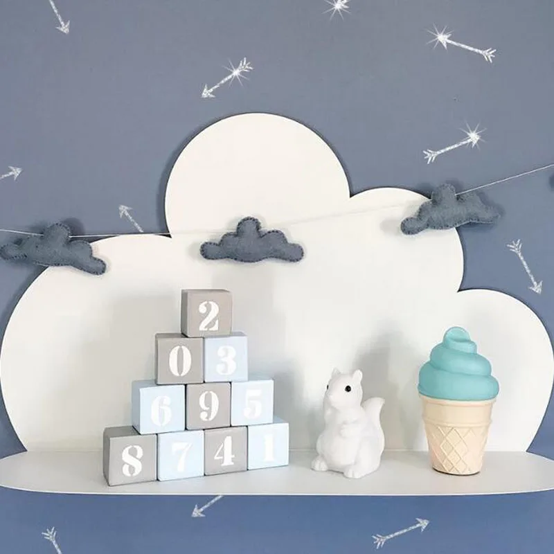 1 компл. съемные дома Спальня мультфильм стрелки мерцания Наклейки на стену Книги