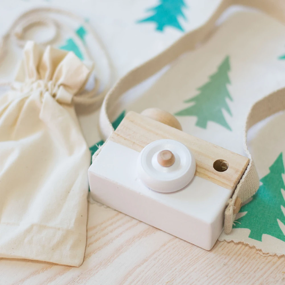 

Cute Nordic Hanging Wooden Camera Kids Toys Gift Room Decorstion Furnishing Articles Christmas Gift Wooden Toys