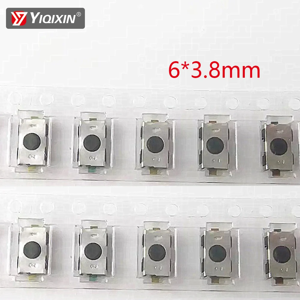 

YIQIXIN 2 шт./лот автомобильный пульт дистанционного управления сенсорные переключатели кнопки сенсорный ключ компонент посылка для Peugeot Citroen Opel размер 6*3,8 мм