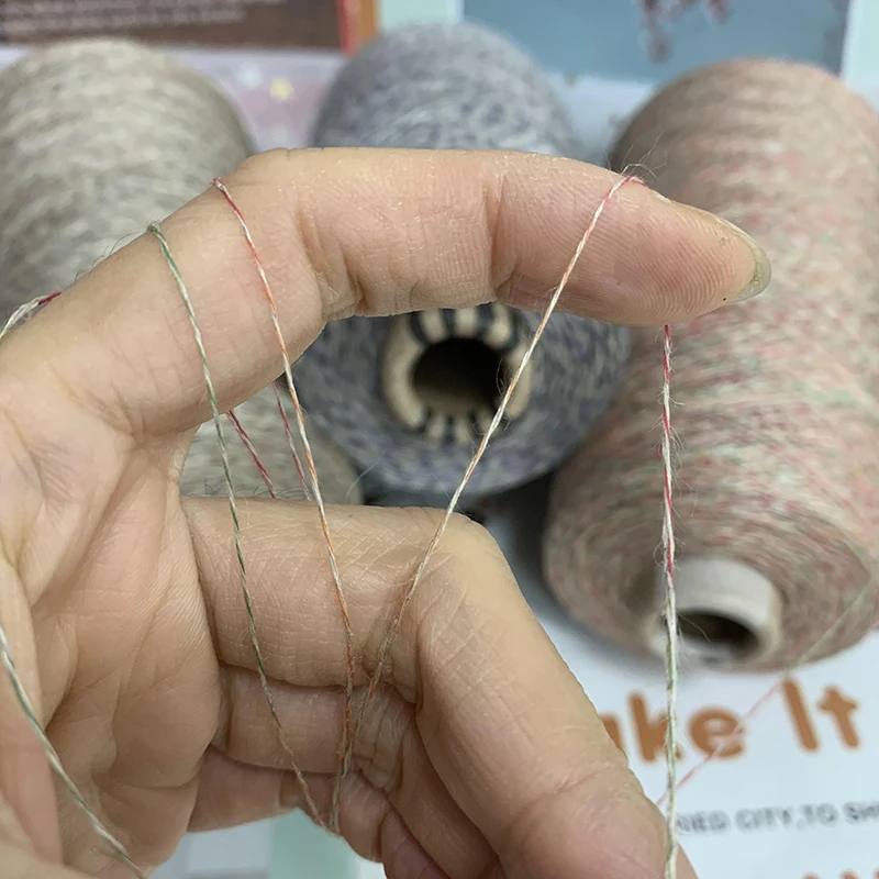 500 г 100% льняная пряжа для вязания 1 мм ручная вязальная нитки крючком чистый