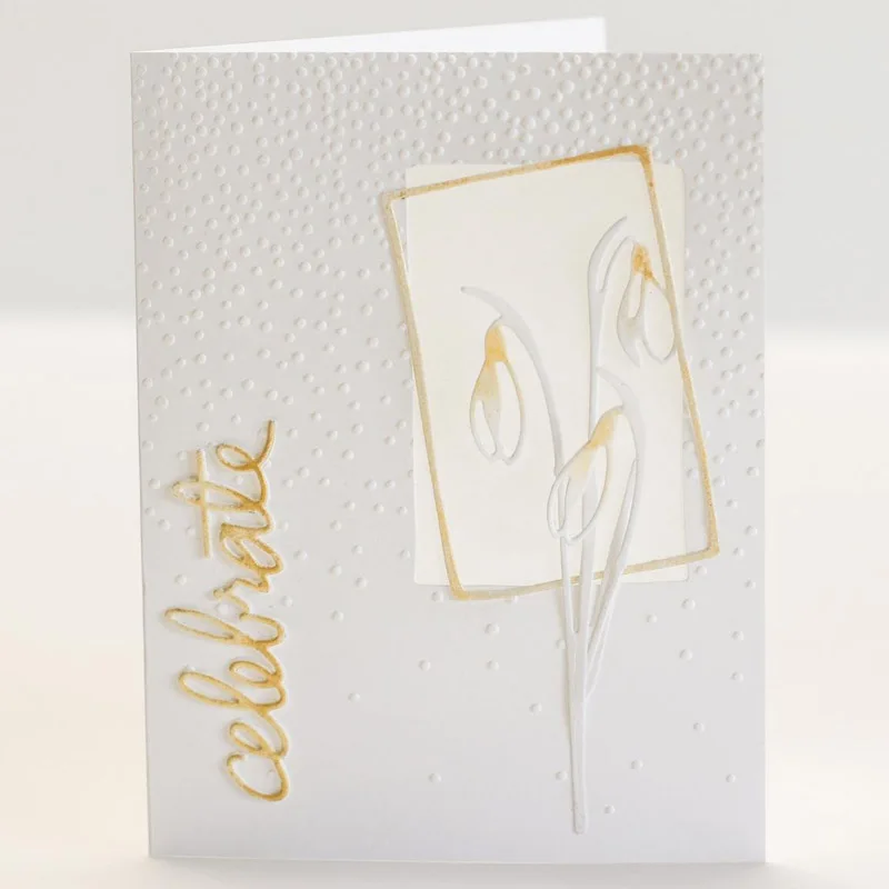 Колокольчик цветок металлические Вырубные штампы цветы высечки для