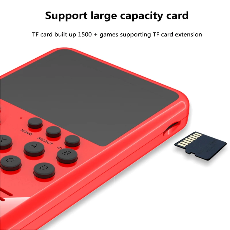 

For M3S Mini Handheld Game Console Players 16 Bit Retro Game Consoles Console With 4G Games Card Gaming Console