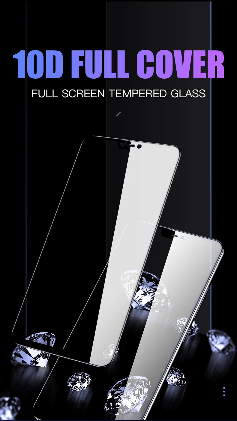 10D Защитное стекло для huawei Honor 9 10 Lite 20 Pro Полное покрытие закаленное защитное стекло для Honor 20i 20s 9X 10i пленка