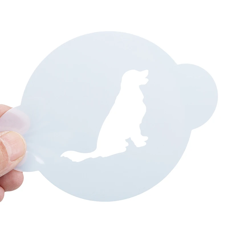 12 шт мультфильм торт трафареты печенье инструменты для выпечки сито сахарной