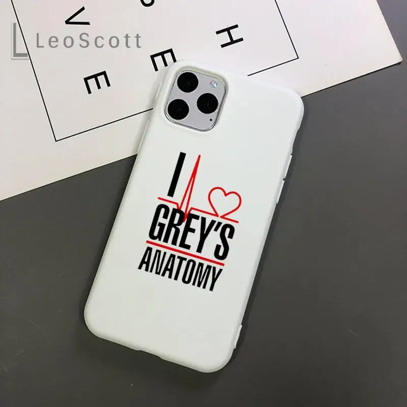 

Greys Anatomy you are my person Phone Case Candy Color for iPhone 11 12 mini pro XS MAX 8 7 6 6S Plus X 5S SE 2020 XR accessorie