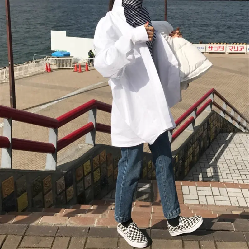 Свободная Повседневная однотонная шикарная универсальная Офисная Женская