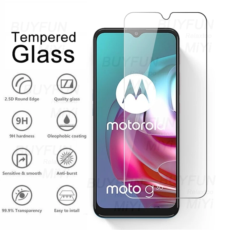 2pcs tempered glass for motorola moto g30 g20 g10 glas 9h screen protector for moto g 30 20 10 30g 20g 10g 2021 phone film cover free global shipping