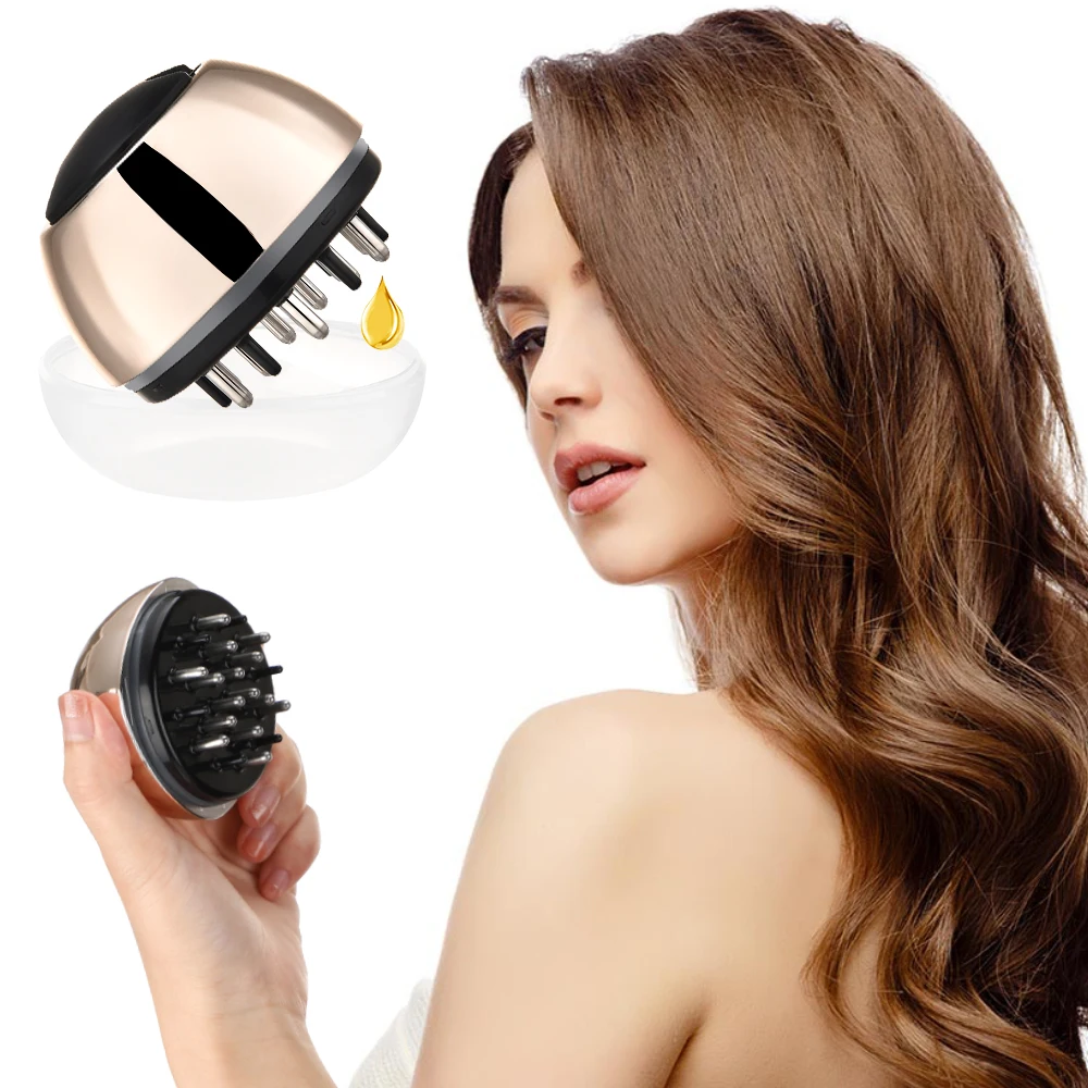 Массажер для головы роста волос сыворотка арганового масла жидкости