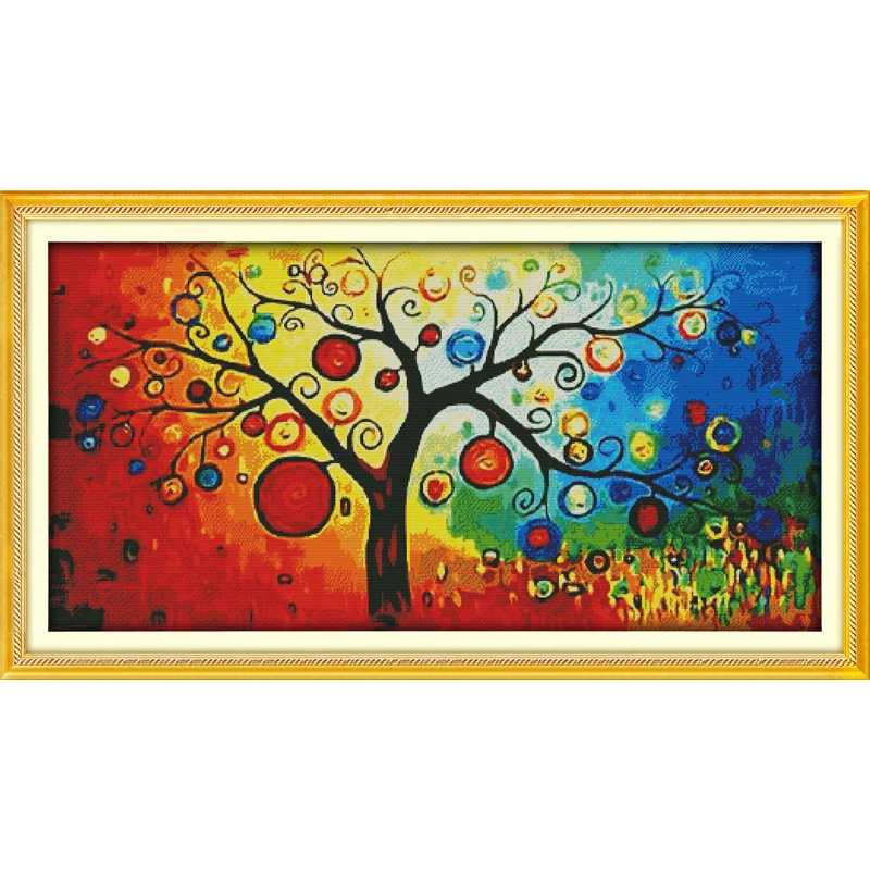 Everlasting Love The Money Tree (2) китайский набор крестиков экологичный хлопок 11CT