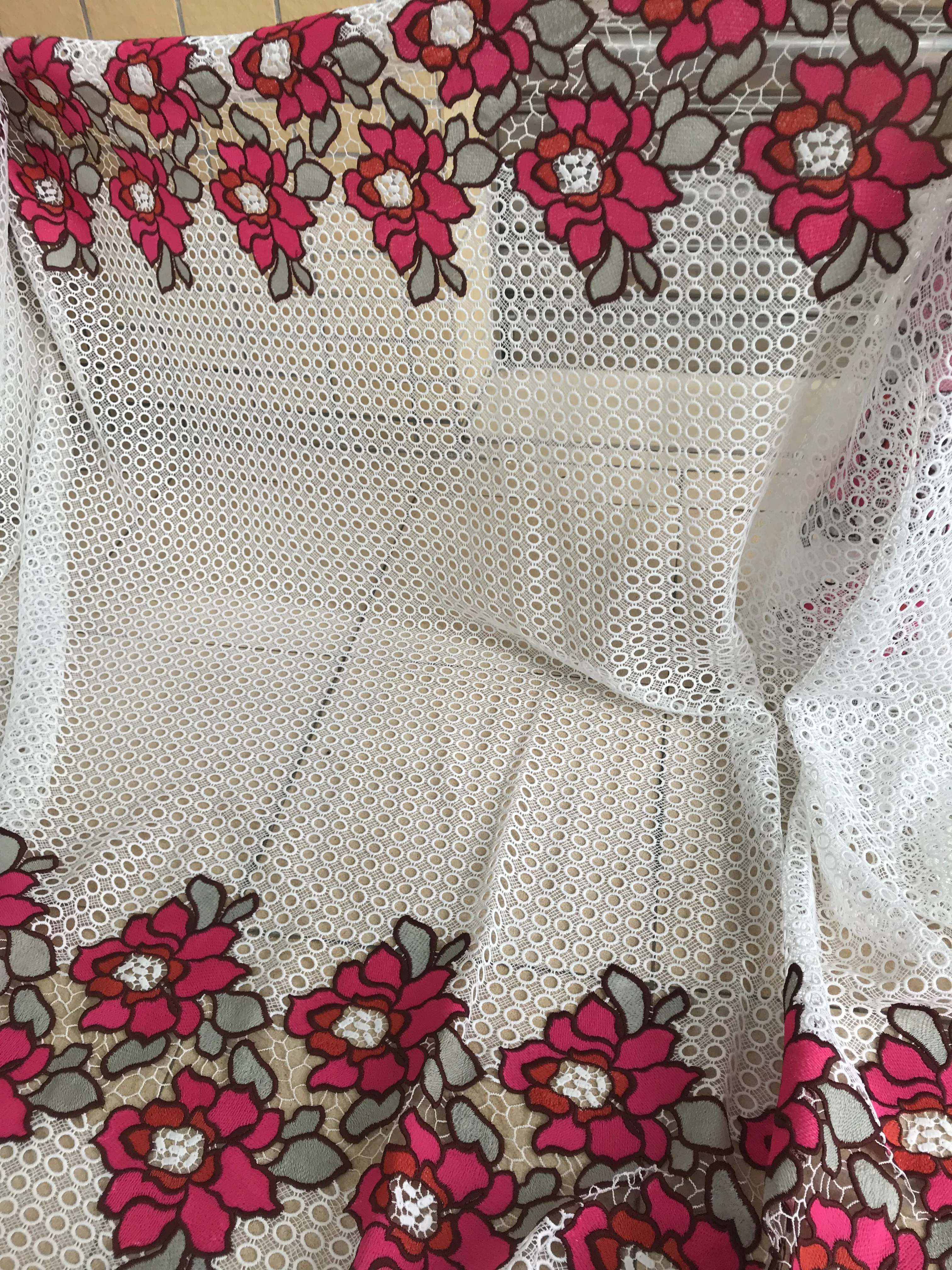 

Embroiery африканская кружевная ткань S-468684 высокое качество нигерийской свадьбы тюль Материал