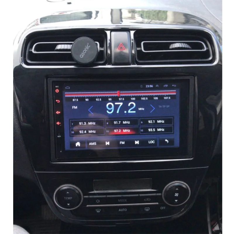 Двойной Din фасции Для Mitsubishi Mirage Space Star Attrage Dash Монтажная Установка отделка комплект передняя рамка 2din Радио стерео панель
