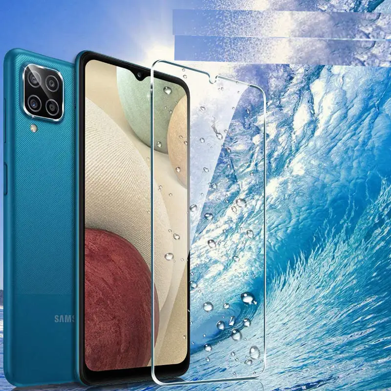 9H для экрана из закаленного стекла SAMSUNG galaxy A12 A125 SM A125F экран протектор Закаленное