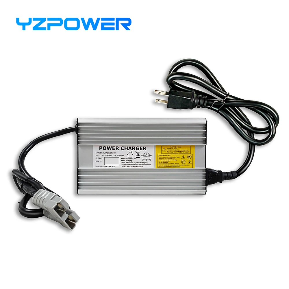 

YZPOWER 63V 3A-6A adjustable current lithium battery charger for 55.5V 15S lithium battery electric bicycle