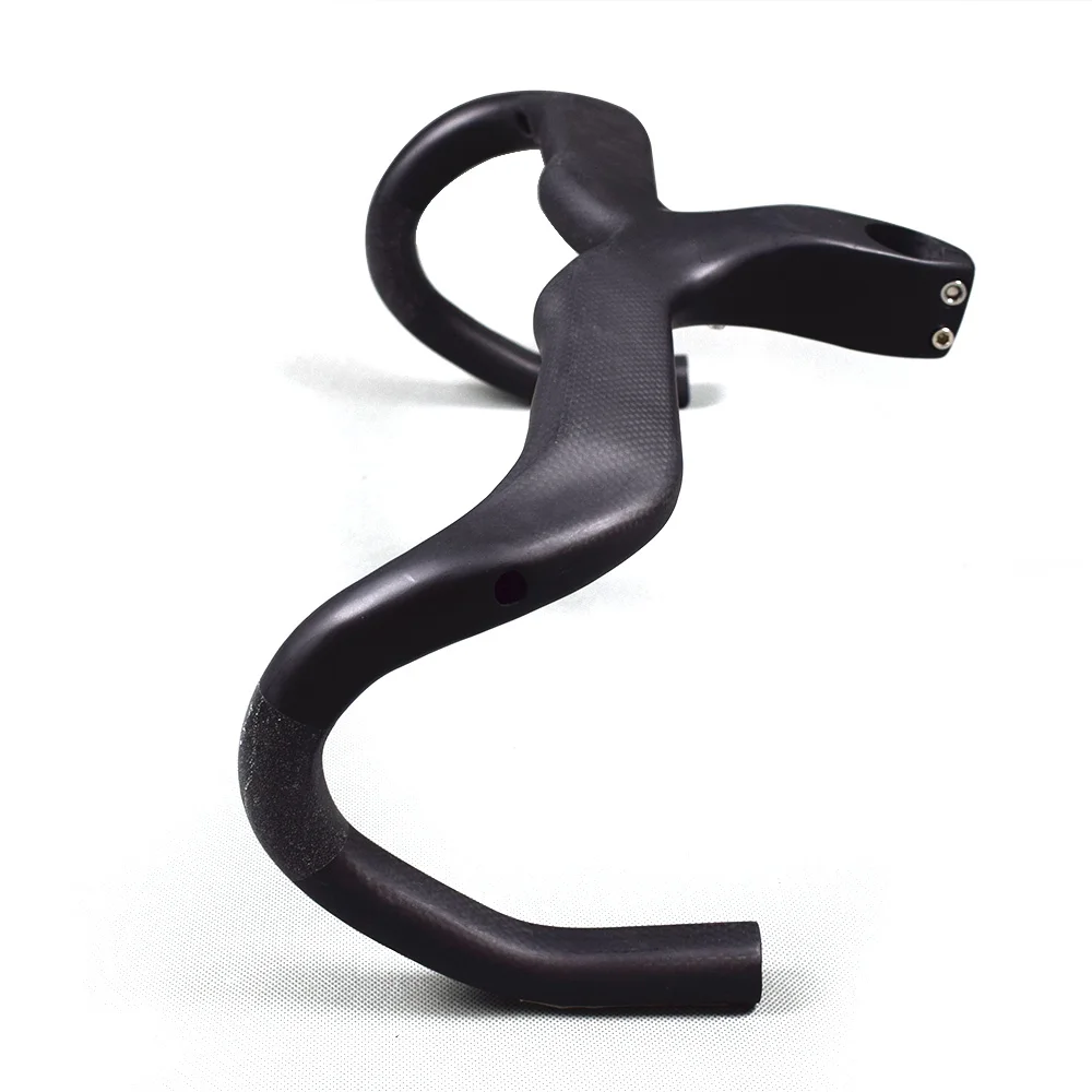 Ультралегкий карбоновый руль для дорожного велосипеда 3K|Велосипедный руль| |