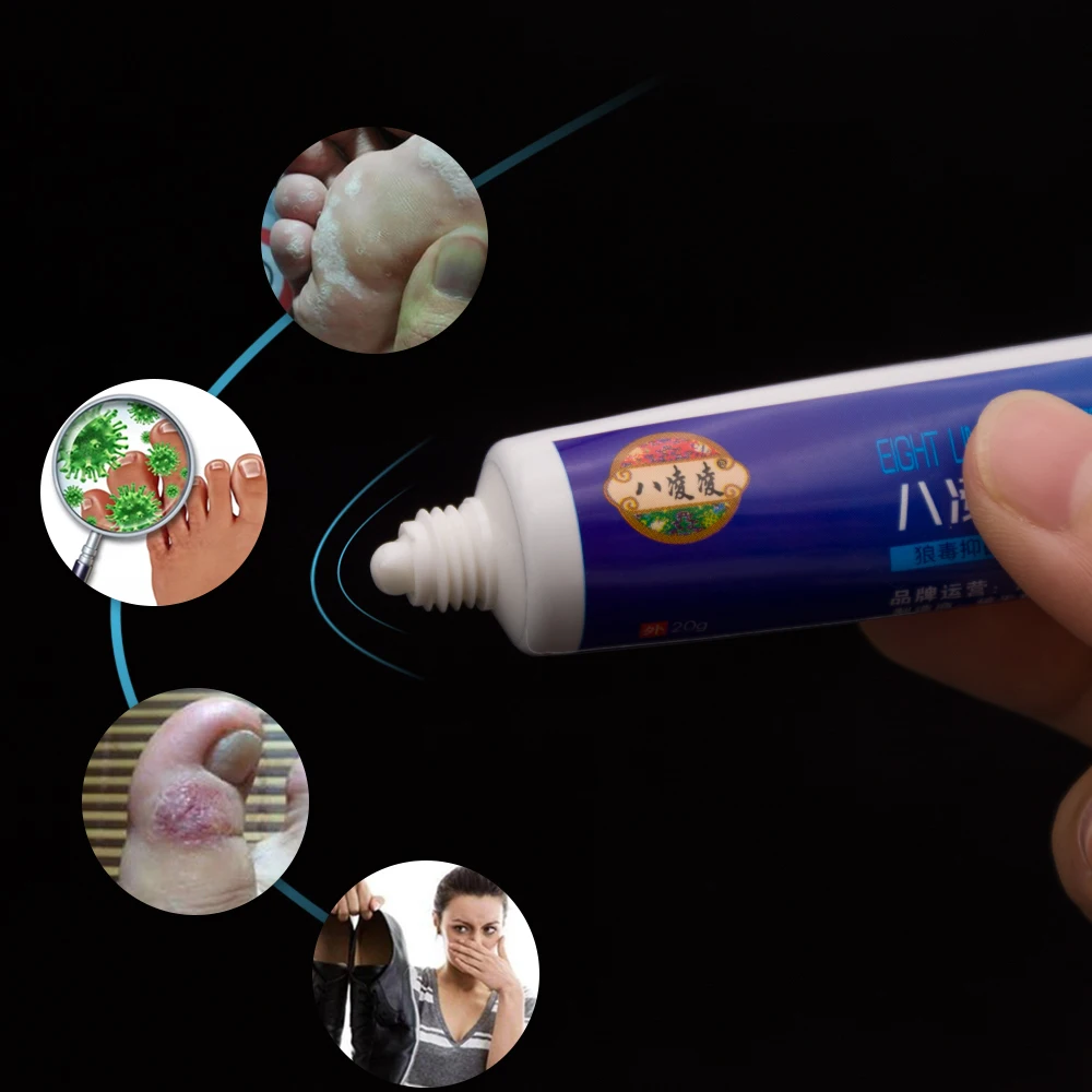 

1pcs Beriberi Treatment Anti Fungal Infections Foot Cream Anti-itch Athlete Relief Itch Erosion Peeling Blisters Medical Plaster