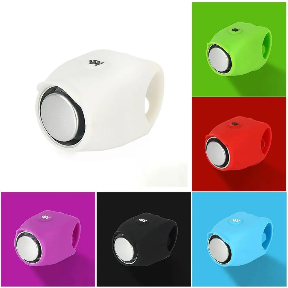 Пластиковый велосипедный звонок супер громкий электронный сигнал 6 цветов 120 дБ