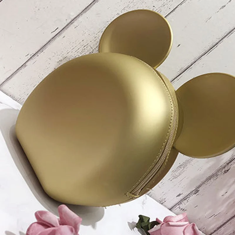 2019 женские сумки-мессенджеры с Микки Маусом зеленые модные сумочки из ПВХ в стиле