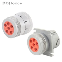 1 2 sets 6 pin male female connector rohs environmental protection ip68 waterproof flame retardant hd16 6 12s b010 hd10 6 12p