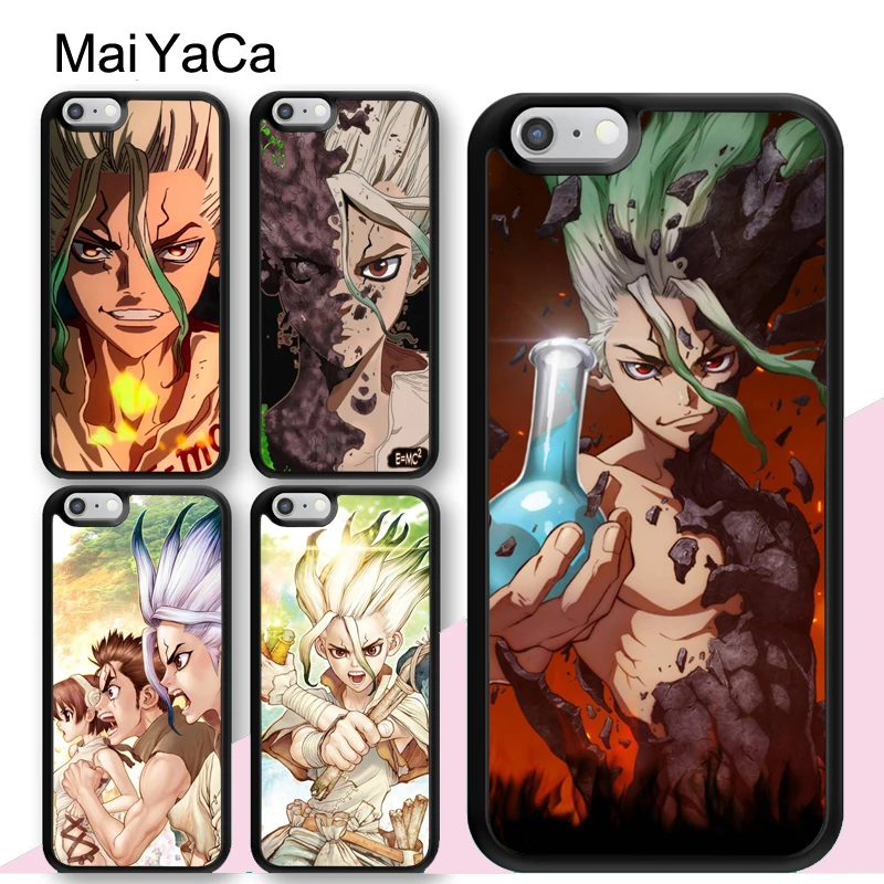 Чехол MaiYaCa с аниме Dr. Stone Senku Ishigami для iPhone 7 8 SE 2020 6S Plus 5S X XR XS Max 12 mini 11 Pro задняя