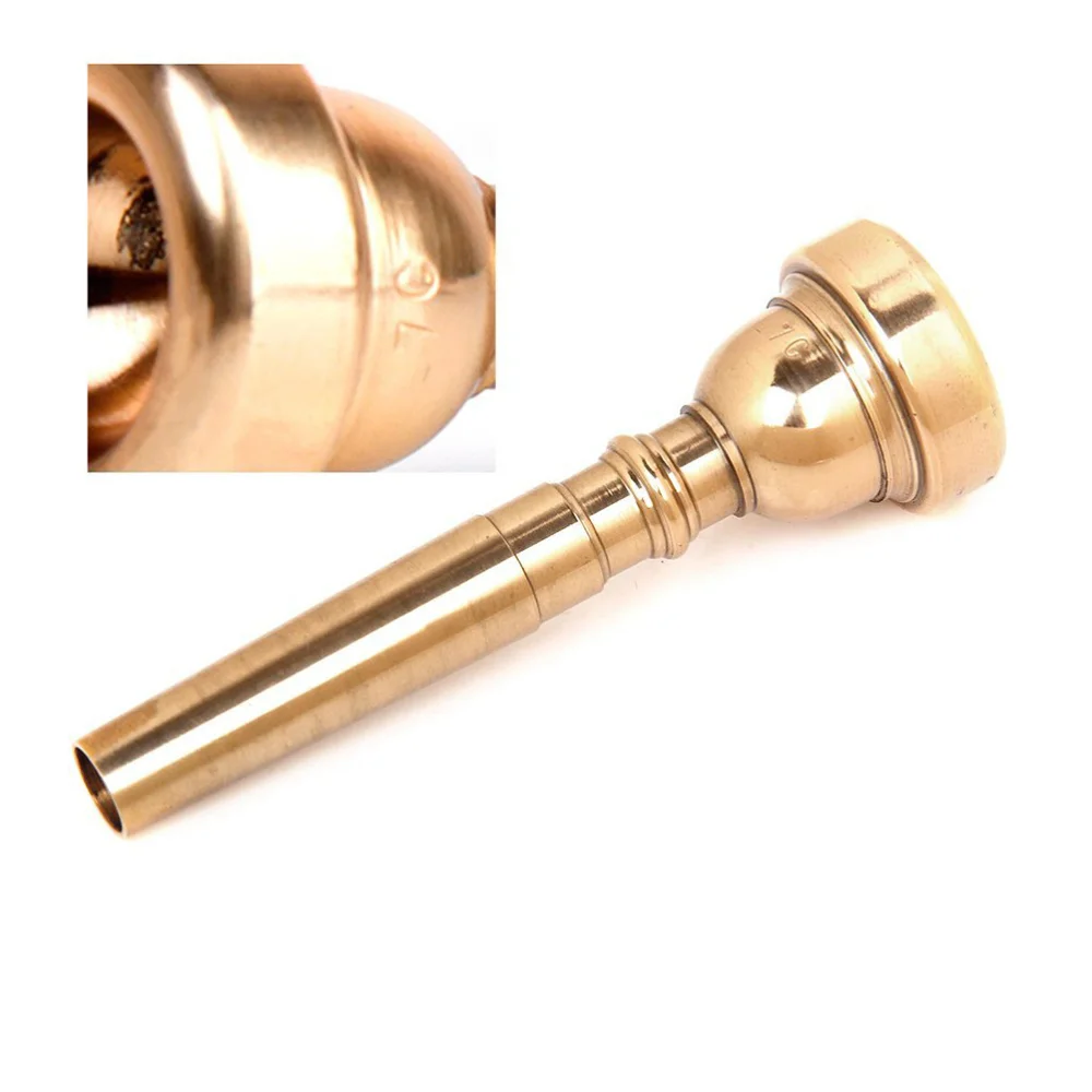 

Trumpet Replacement Copper 7C Trumpet Mouthpiece (Golden)