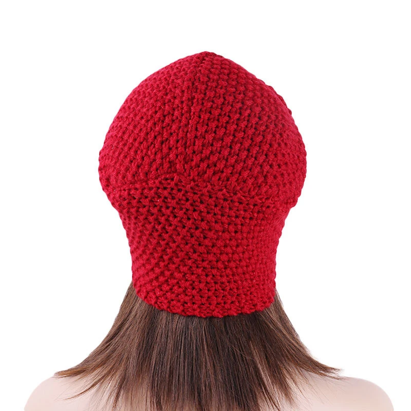 

Trendy bloemen wol moslim hoed handgemaakte gebreide hijab motorkap India tulband cap voor vrouwen klaar te dragen hijab caps