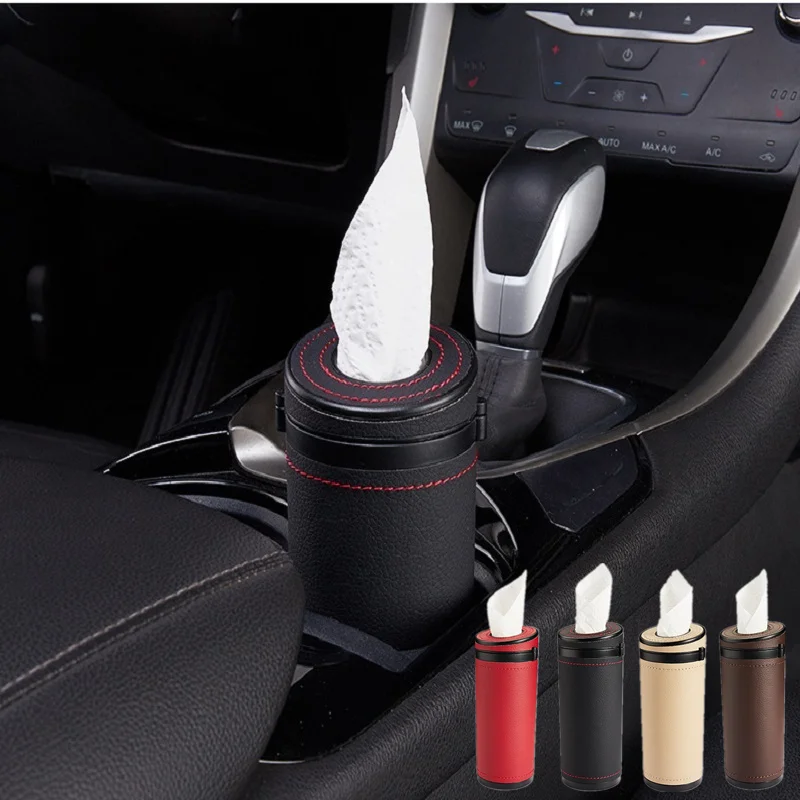 

Car interior tissue box, roller, window-breaking tissue cup, portable pull-out tissue tube, in-car plastic cup, car tissue box