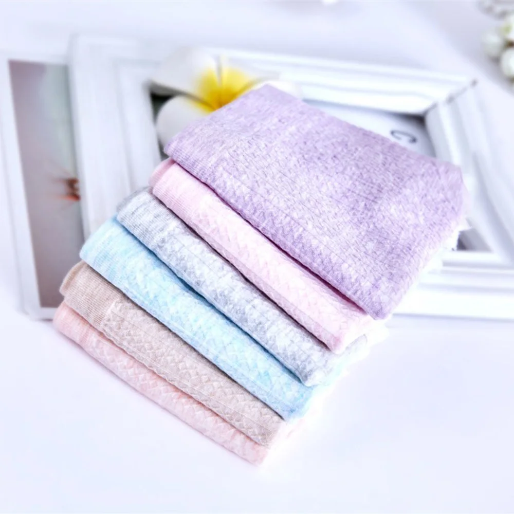 Сексуальные женские трусики полосатые хлопковые кружевные трусы для девочек со