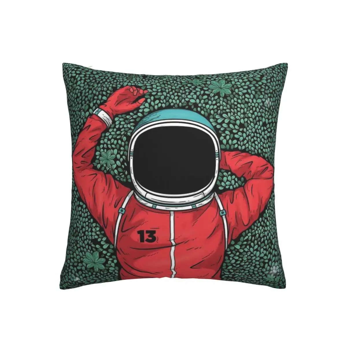 

45cmX45cm The Last Astronaut In The Vast Universe Design cushion pillowcase pillow living room bedroom decoration pillowcase