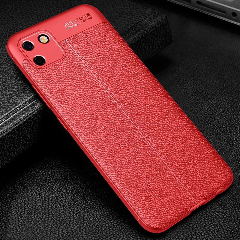 for oppo realme c11 case for realme c11 capas armor tpu luxury soft leather for fundas realme 5 6 7 pro x3 super zoom c11 cover free global shipping