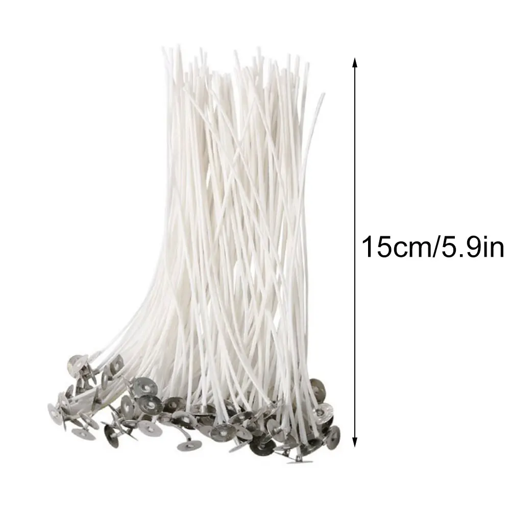 

Candle Wicks Long Waxed No Black Smoke Pure Cotton Core DIY Candles Wick Wicks For Party Supplies Craft Making Candle Kit