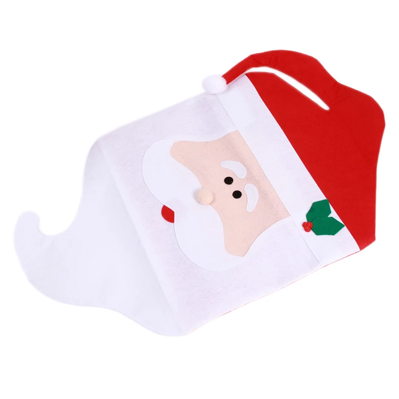 Рождественское украшение для дома 2017 Navidad рождественское покрытие стула Санта