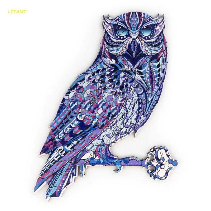 

Необычный пазл-головоломка без форм с цветным принтом, украшение для дома, подарок на день рождения