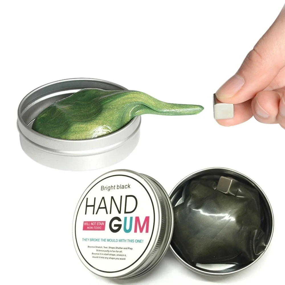 Сделай Сам магнитная слизи умная рука пушистая полимерная глина магнит