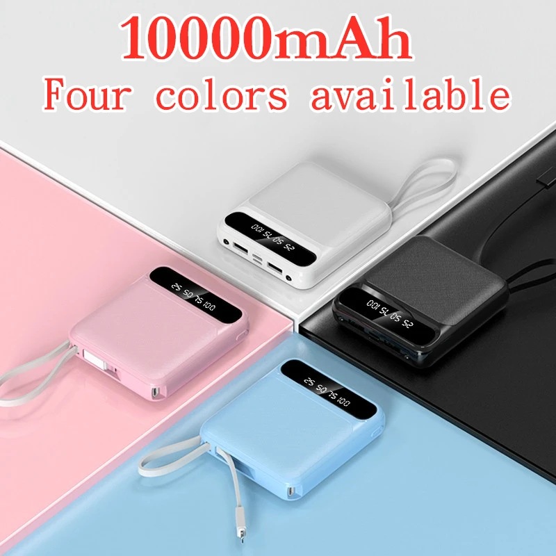 Для iPhone7 XiaomiMi power bank Pover Bank зарядное устройство с двумя usb портами Внешняя батарея