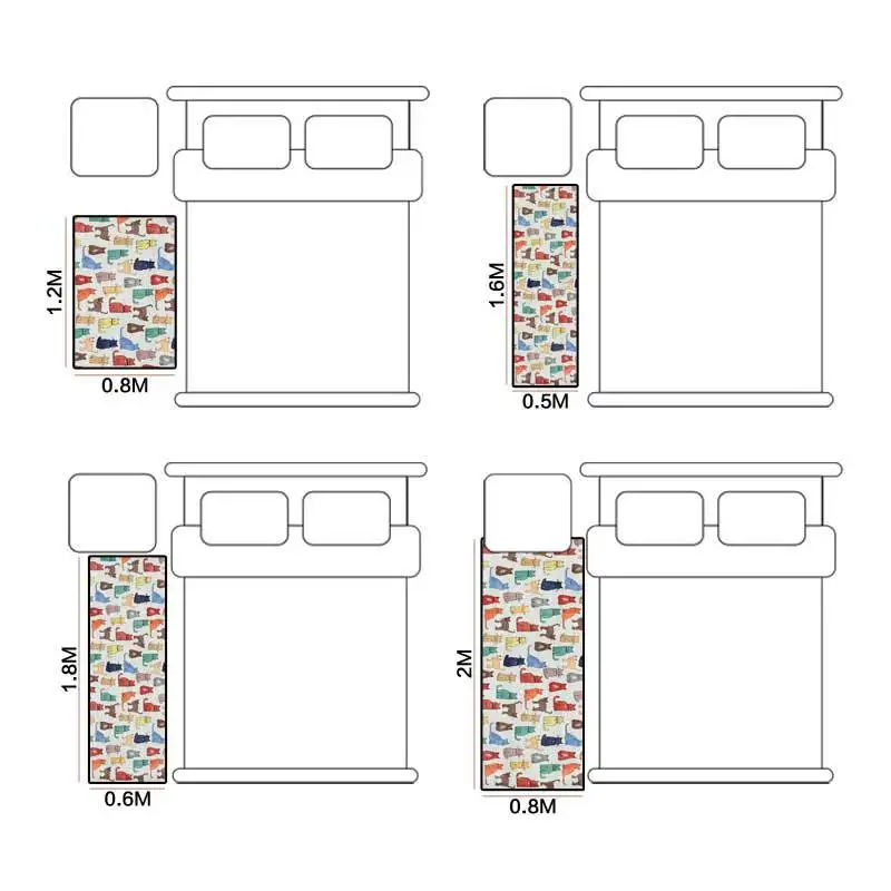 

50x160 long strip soft carpet European style kitchen oil-proof floor mat non-slip absorbent door mat anti-fouling carpet