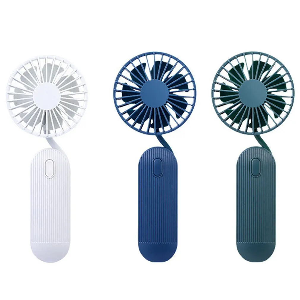 

Usb Handheld Folding Retractable Portable Hanging Neck Small Fan Desktop Lazy Hanging Neck Small Fan