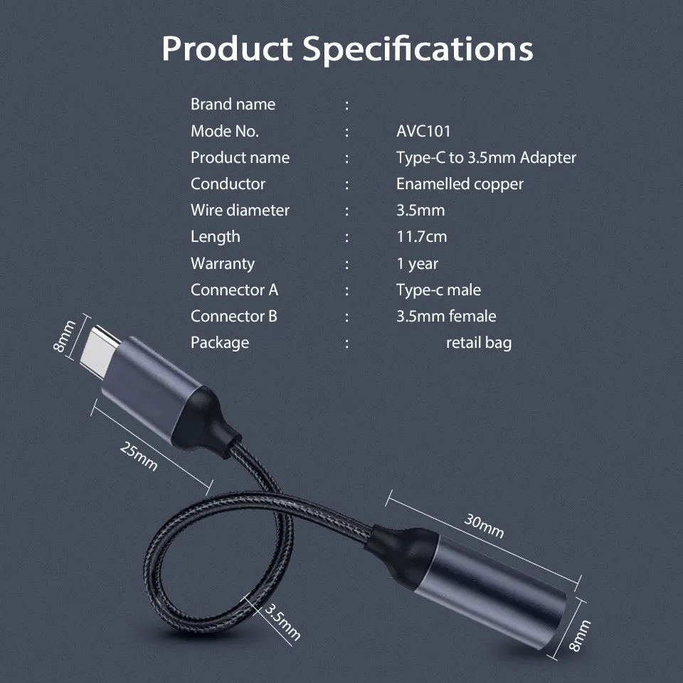 Разъем для наушников Usb type c 3 5 мм аудиокабель aux usb 1 Type C аудиоразъем AUX Samsung Huawei Xiaomi