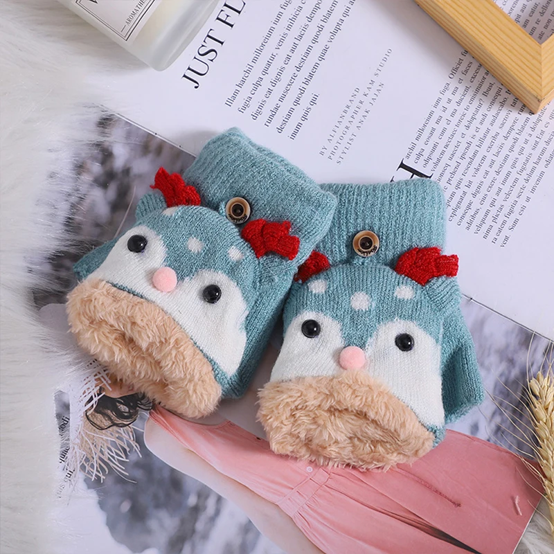 Модные детские перчатки на осень и зиму для детей от 1 до 3 лет мягкие митенки
