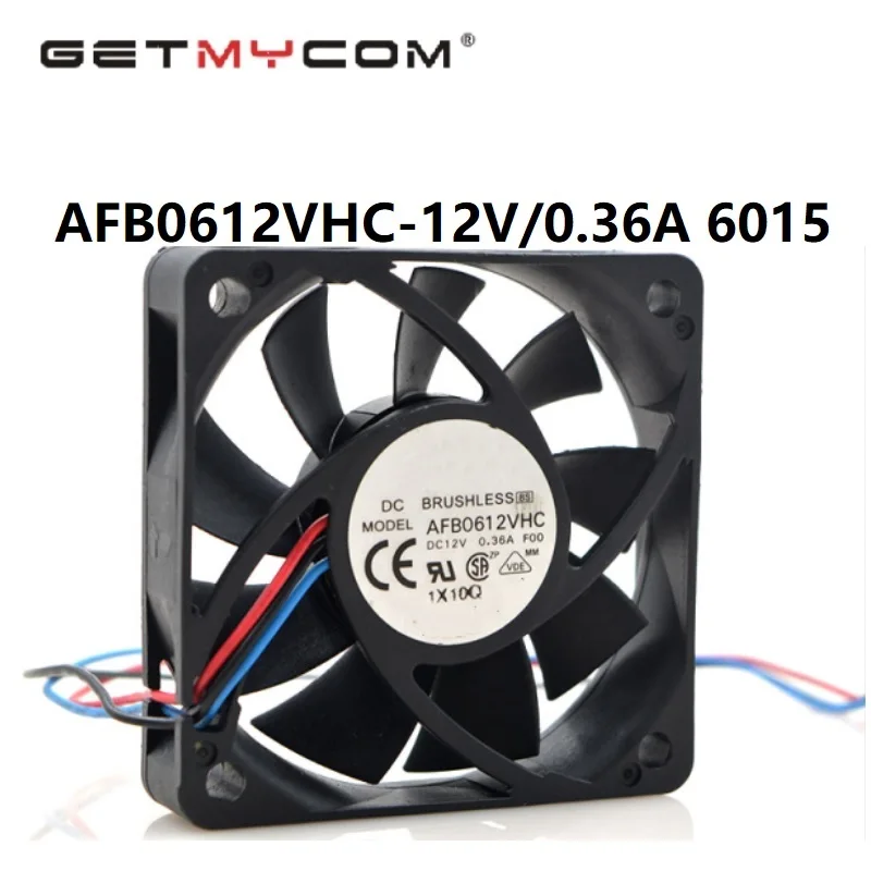 Getmycom оригинальный AFB0612VHC PWM шаровой вентилятор термостата 6 см Компьютерный