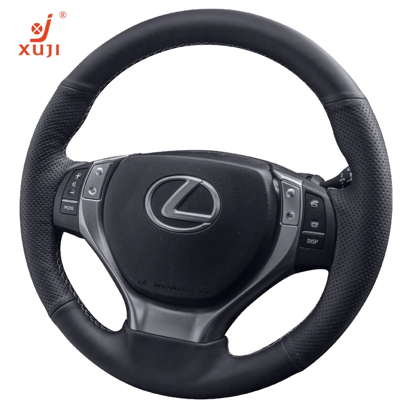 

DIY hand sewn leather steering wheel cover for Lexus es200 es300h nx200t rx270